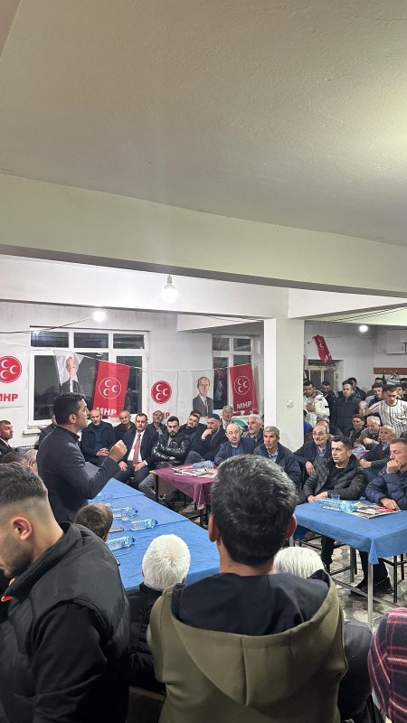 MHP İl Genel Meclis Üyeleri Adayları köylerde 