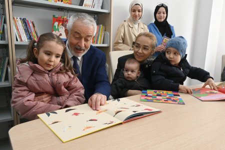 Davraz Mahallesi Halk Kütüphanesi açıldı