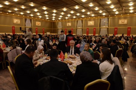 Şehit aileleri ve gazilerle iftarda buluşuldu