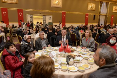 Şehit aileleri ve gazilerle iftarda buluşuldu