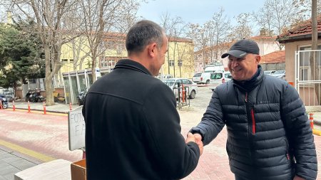 Dokur Kafeler Caddesi esnafını ziyaret etti