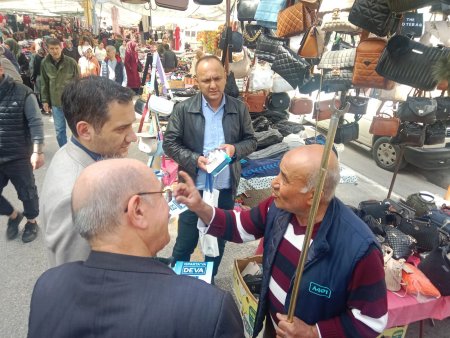  DEVA Partisi Başkan Adayı Tuna Tokuç çalışmalarını sürdürüyor 