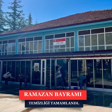 Gelendost'ta bayram temizliği
