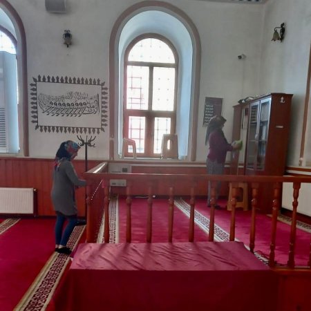 Gelendost'ta bayram temizliği