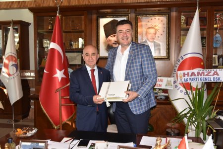 CHP Heyeti Başkan Mustafa Özer’i ziyaret etti