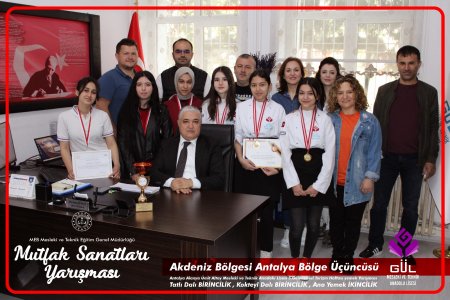 Gül Mesleki ve Teknik Anadolu Lisesinden çifte başarı