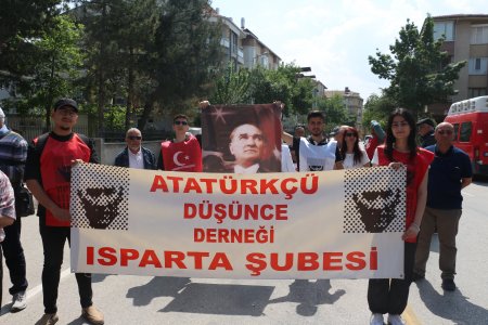 Isparta’da 1 Mayıs kutlaması