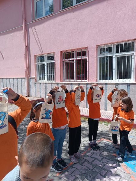 İlkokul çocuklarına çevre bilinci aşılama projesi