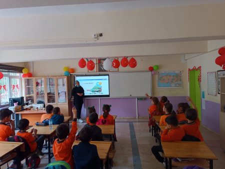 İlkokul çocuklarına çevre bilinci aşılama projesi