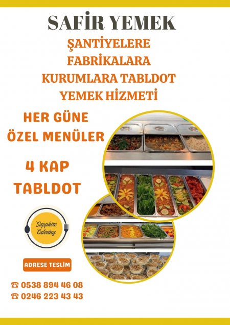 Damak Tadınıza Uygun Lezzetler Şimdi Şantiyelerde ve Kurumlarda