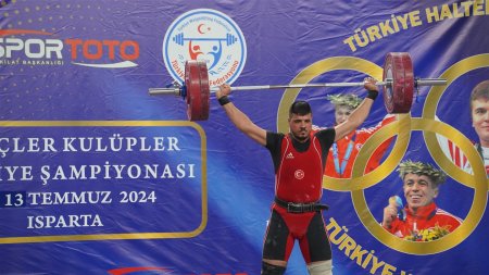 Gençler Kulüpler Türkiye Halter Şampiyonası sona erdi