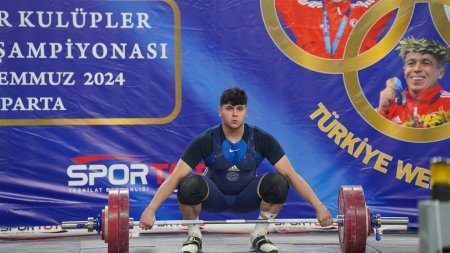 Gençler Kulüpler Türkiye Halter Şampiyonası sona erdi