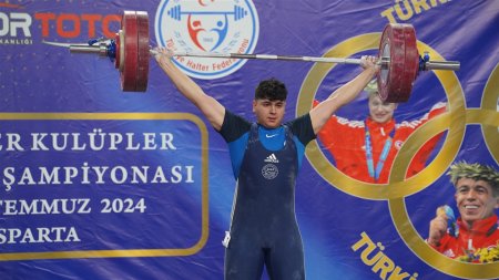 Gençler Kulüpler Türkiye Halter Şampiyonası sona erdi