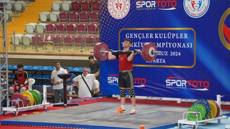 Gençler Kulüpler Türkiye Halter Şampiyonası sona erdi