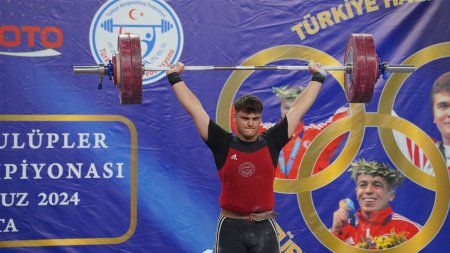 Gençler Kulüpler Türkiye Halter Şampiyonası sona erdi