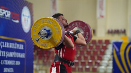 Gençler Kulüpler Türkiye Halter Şampiyonası sona erdi