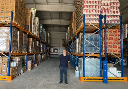 HASTEM Temizlik ve Gıda paletli ÜRÜN depolama hizmetine başladı