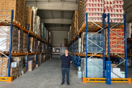 HASTEM Temizlik ve Gıda paletli ÜRÜN depolama hizmetine başladı