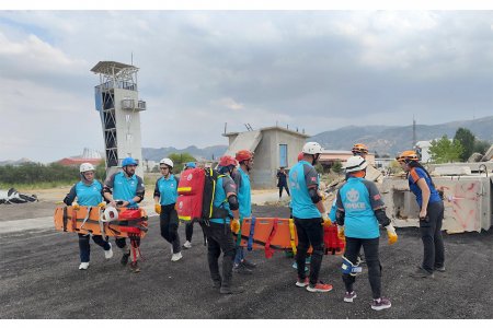 Isparta'da UMKE ekipleri afetlere karşı hazır bekliyor