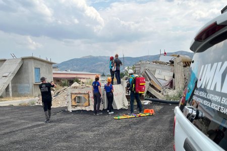 Isparta'da UMKE ekipleri afetlere karşı hazır bekliyor
