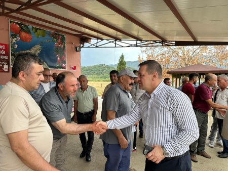 Milletvekili Sönmez Serpil Köyü’nü ziyaret etti