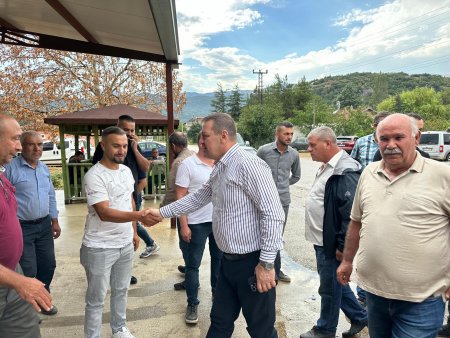 Milletvekili Sönmez Serpil Köyü’nü ziyaret etti