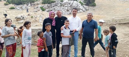 Aydoğmuş Köyü halkı yağmur duası yaptı