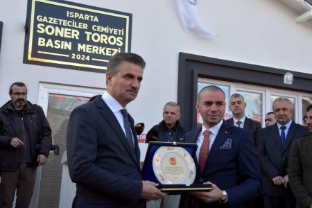 Başkan Baş'tan Vali Baruş'a veda mesajı