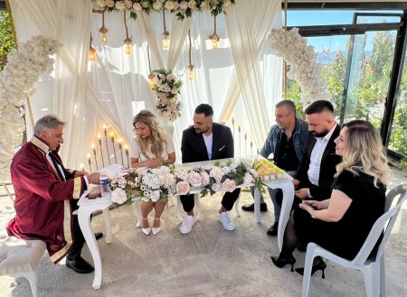 Kesmen ve Bülbül ailelerinin mutlu günü 