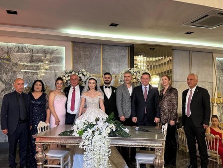 Cemal ile Merve evlendi