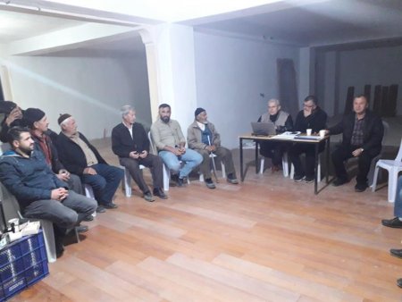 Köylerde üreticilere bilgilendirme toplantıları