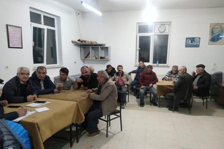 Köylerde üreticilere bilgilendirme toplantıları