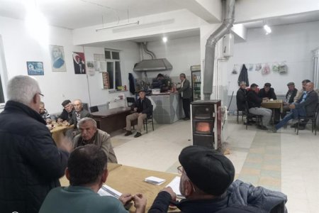 Köylerde üreticilere bilgilendirme toplantıları