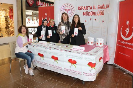 İl Sağlık Müdürlüğü'nden Organ Bağış Standı