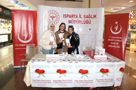 İl Sağlık Müdürlüğü'nden Organ Bağış Standı