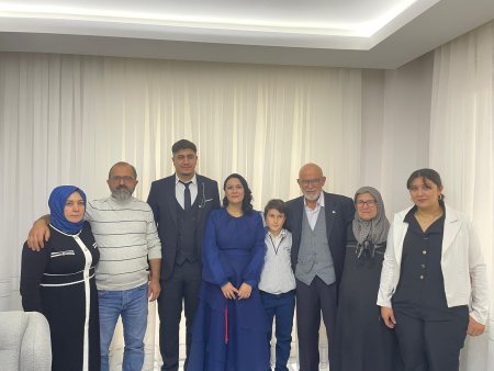 Oğuz Baran ve Göymen ailesinin mutlu günü 