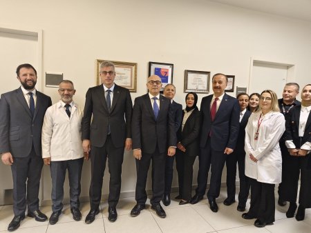 Sağlık Bakanı Prof. Dr. Kemal Memişoğlu'ndan Akfen'e teşekkür  