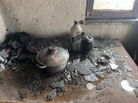 Isparta'da ev yangını