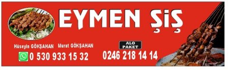 Eymen Şiş Köfte hizmete girdi