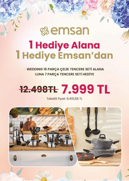 Emsan'da Anneler Gününe özel indirimler