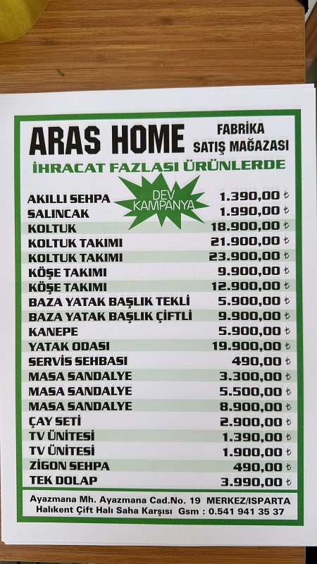  Aras Home büyük ilgi görüyor