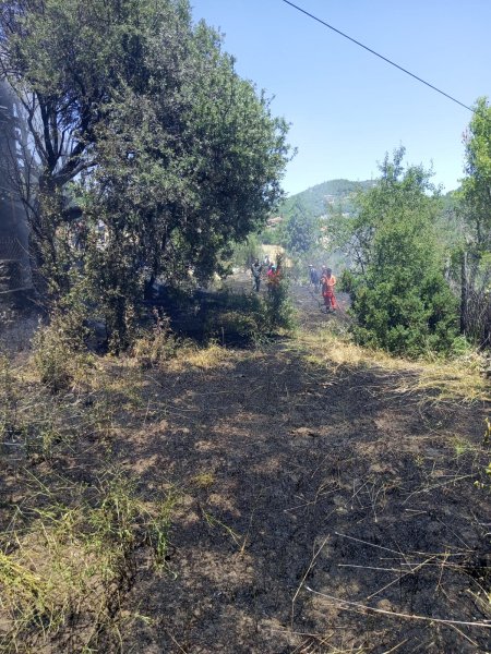 Isparta’da korkutan yangın