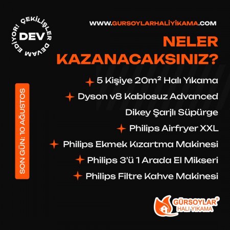 Gürsoylar’da 15. Yıla özel hediye yağmuru