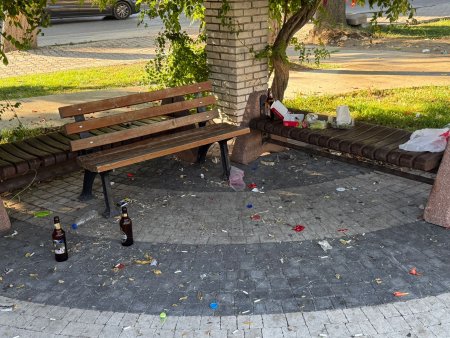 Basın Parkında çirkin görüntüler 