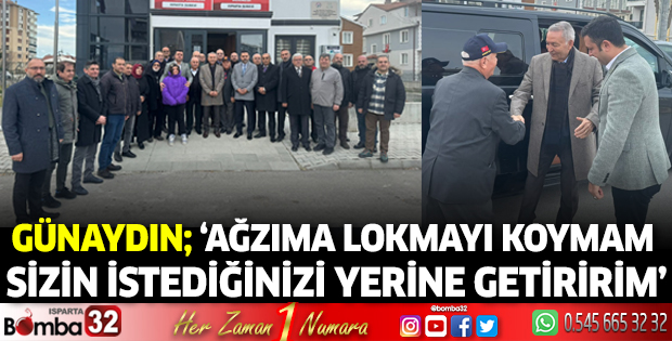  ‘Ağzıma lokmayı koymam, sizin istediğinizi yerine getiririm’