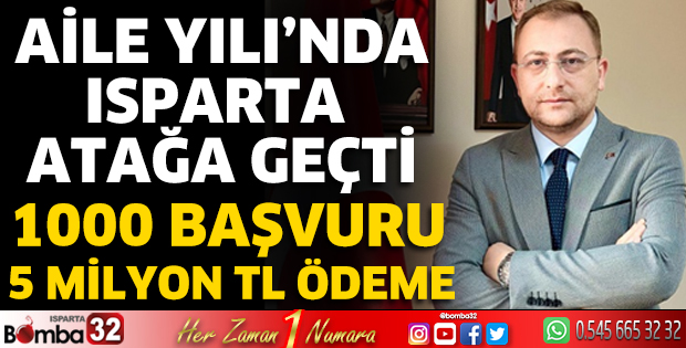  Aile ve Gençlik Fonu Isparta’da yoğun ilgi gördü