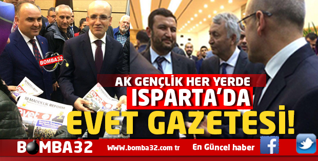ISPARTA'DA  AK PARTİ GENÇLİK KOLLARI HER YERDE 