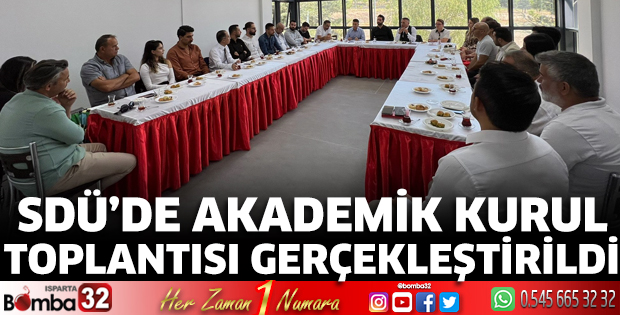  Akademik Kurul Toplantısı Gerçekleştirildi