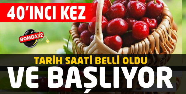  BAŞLIYOR  SAAT VE TARİH VERİLDİ 