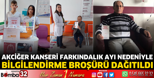  Bilgilendirme broşürü dağıtıldı